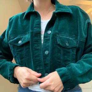 Corduroy Dark Green Jacket